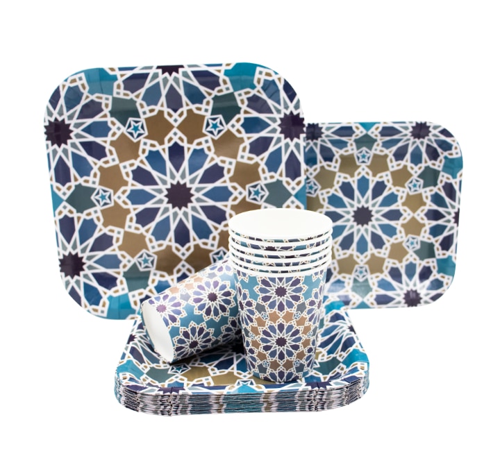 Disposable Plate/Cup Set 60pc 1 Disposable Plate/Cup Set 60pc