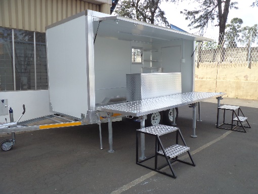 STAGE UNIT_ Double Axle Braked Stage Unit 4 STAGE UNIT_ Double Axle Braked Stage Unit - Image 4