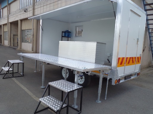 STAGE UNIT_ Double Axle Braked Stage Unit 1 STAGE UNIT_ Double Axle Braked Stage Unit