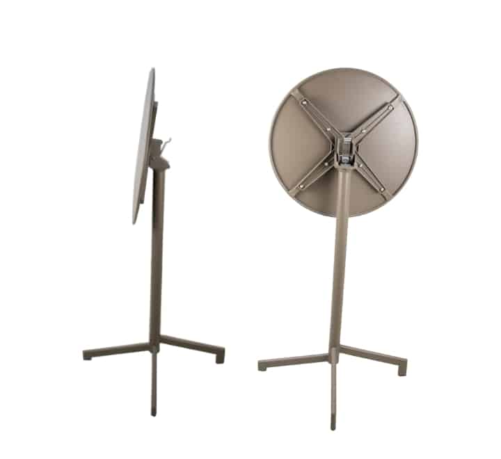 Adjustable Round Steel Table 60cm 2 Adjustable Round Steel Table 60cm - Image 2