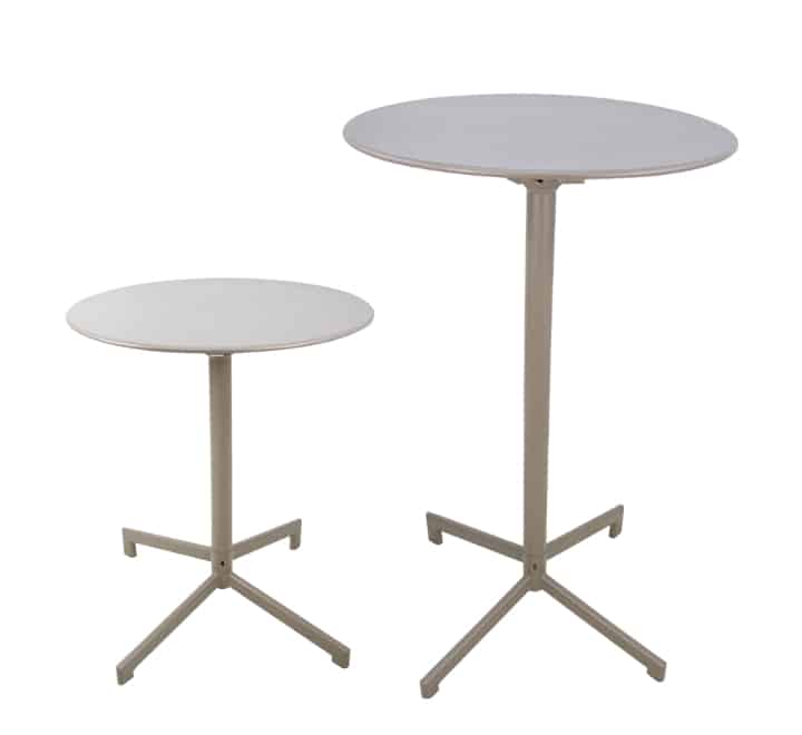 Adjustable Round Steel Table 60cm 1 Adjustable Round Steel Table 60cm