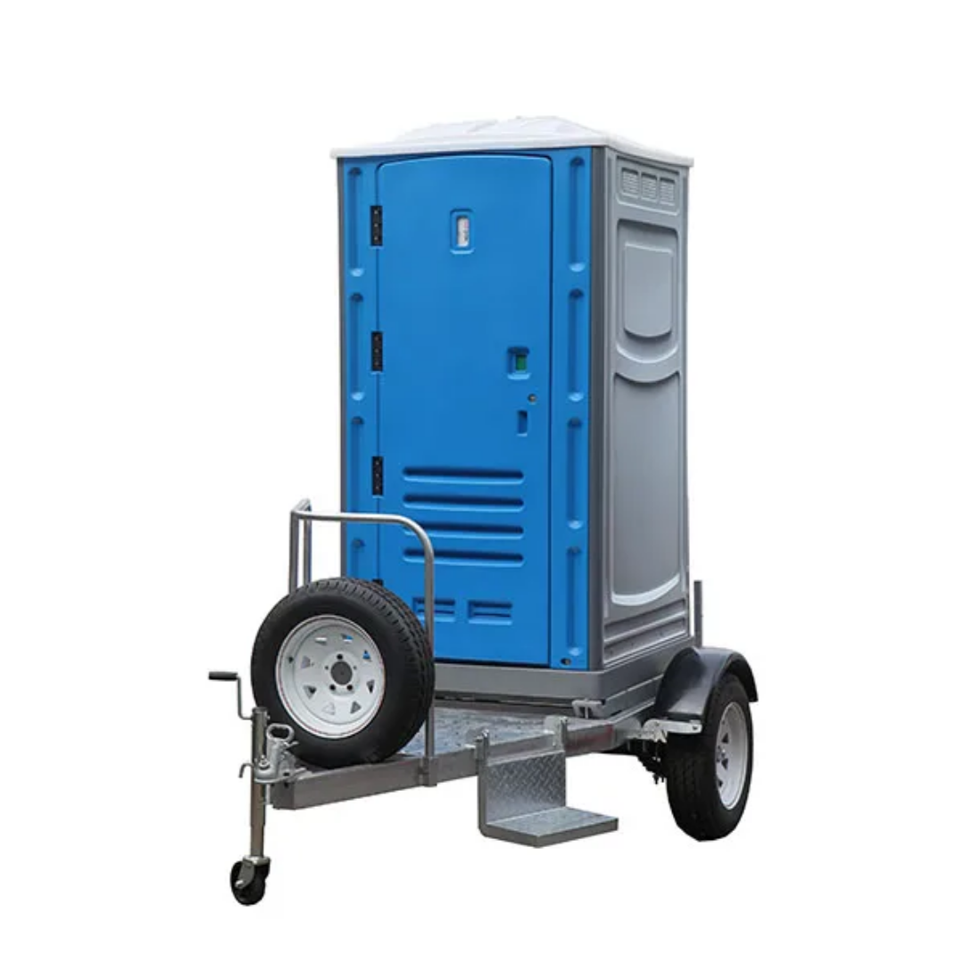 plastic VIP toilets and trailer 1 plastic VIP toilets and trailer