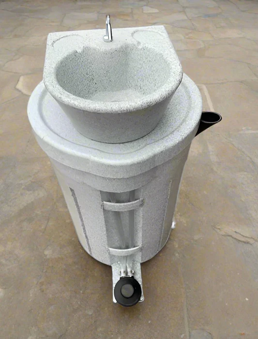 Plastic Stand Wash Basin with Accessories 1 Plastic Stand Wash Basin with Accessories