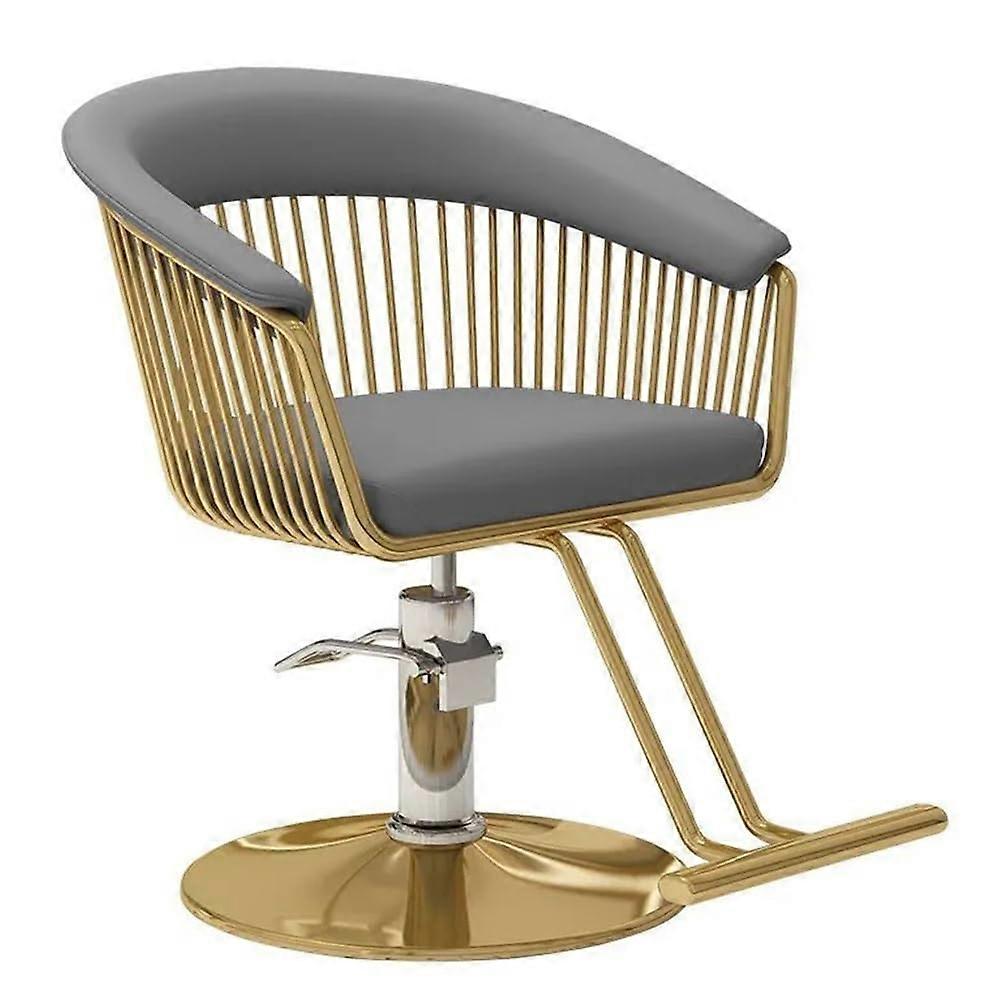 Grey Barber Chair 1 Grey Barber Chair